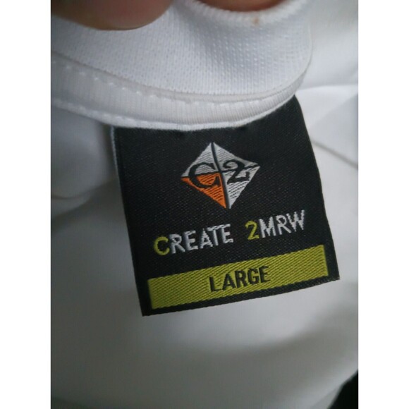 Create 2mrw Men's Adult Sz L Tee Shirt T Regular Faith Athletic Casual Short S - Picture 8 of 9